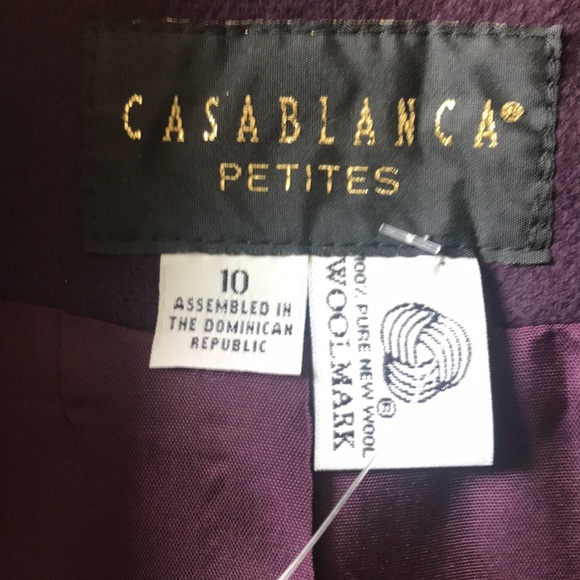 100%MERINO WOOL jacket - Picture 3 of 7